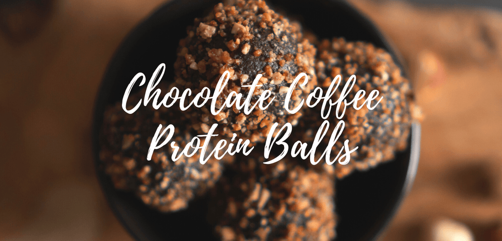 Chocolate Coffee Protein Balls
