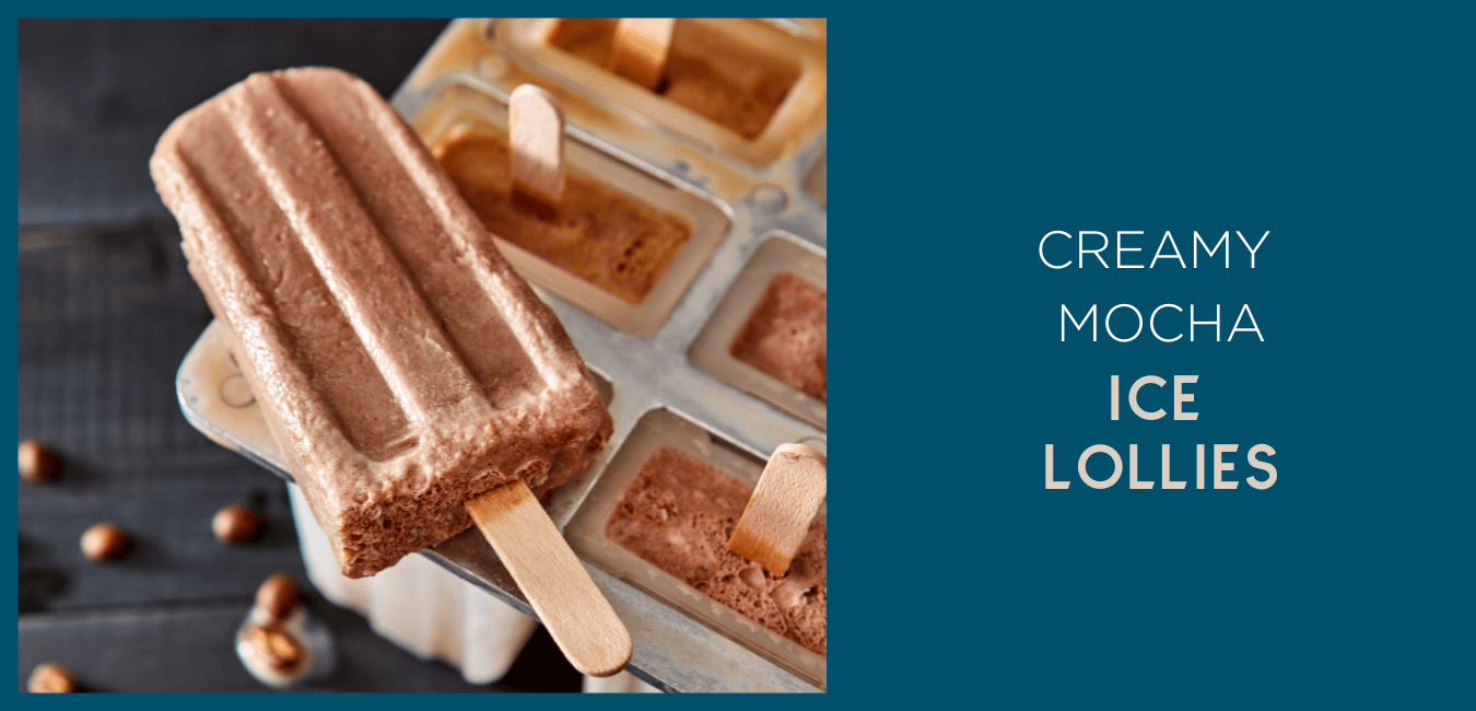 Creamy Mocha Ice Lollies